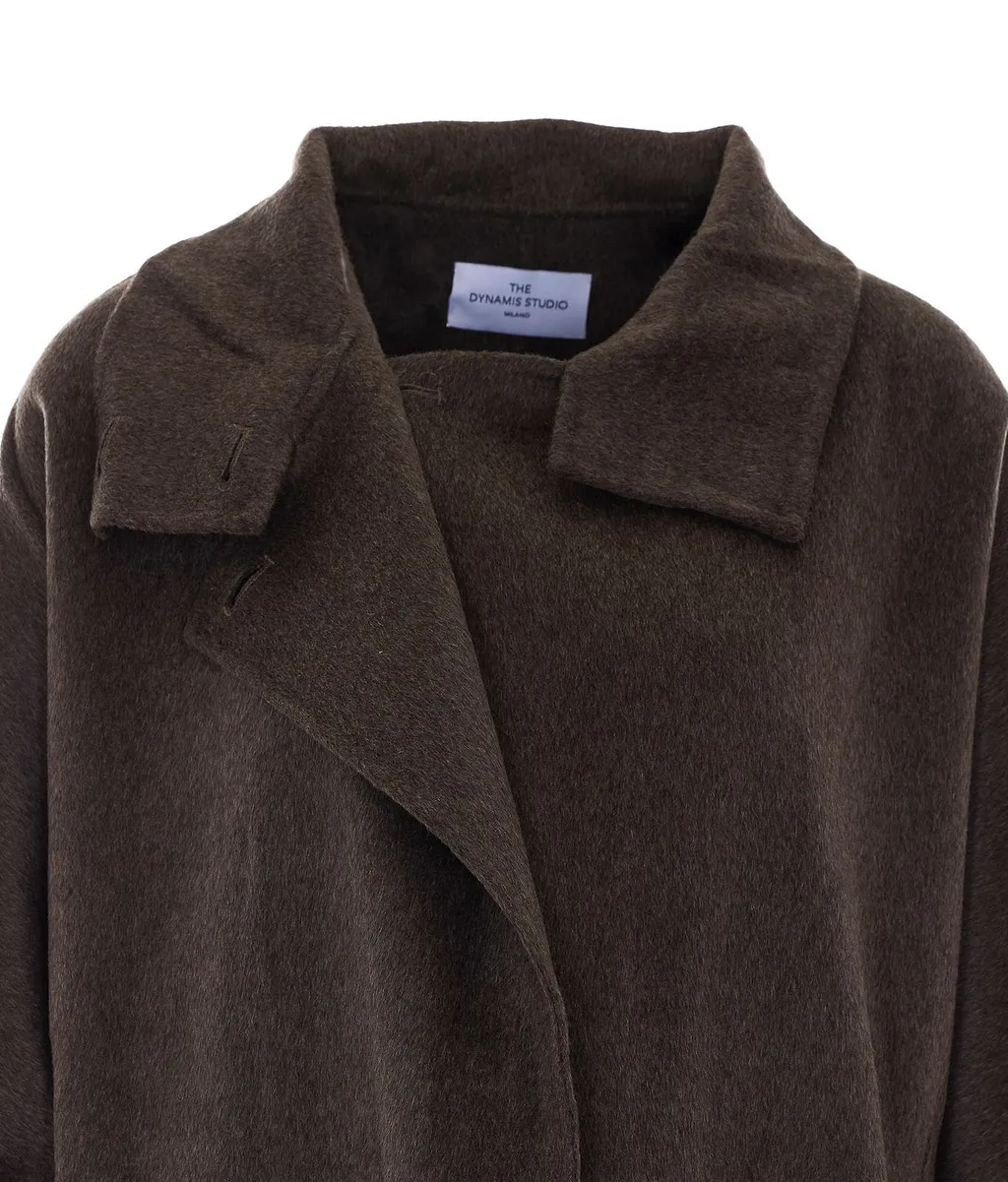 The Dynamis Studio Amsterdam Stand Collar Coat
