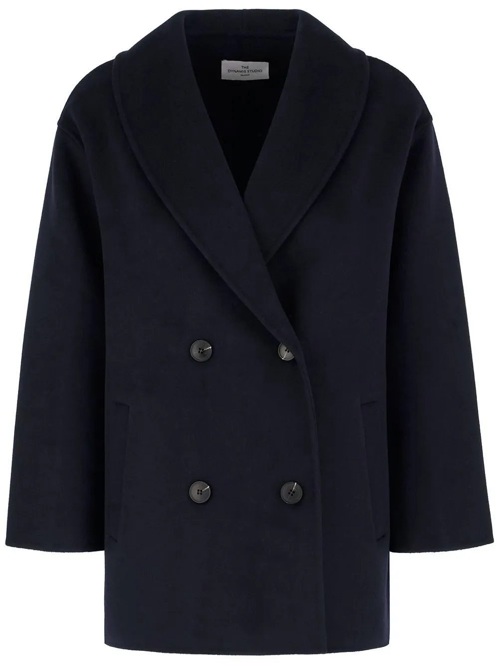 The Dynamis Studio Double-Breasted Brushed Coat