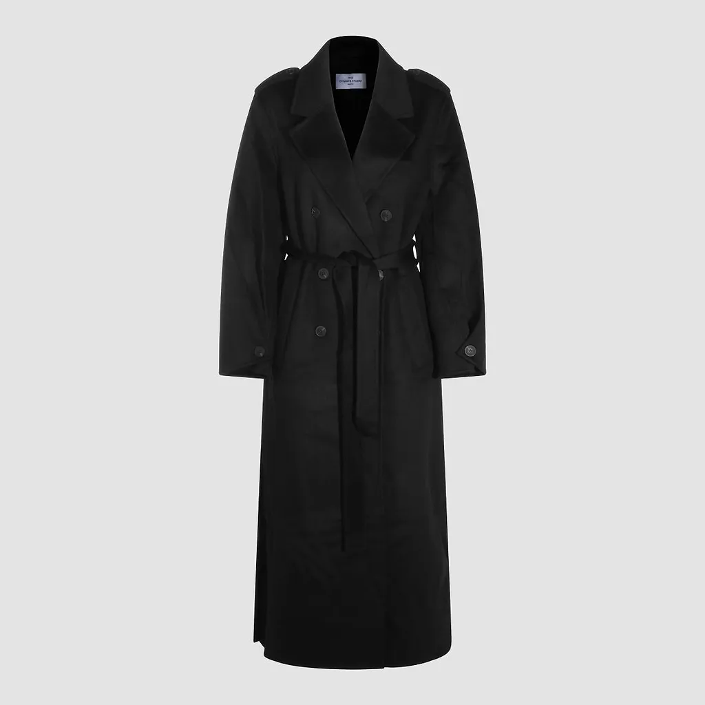 The Dynamis Studio Double-Breasted Belted Coat