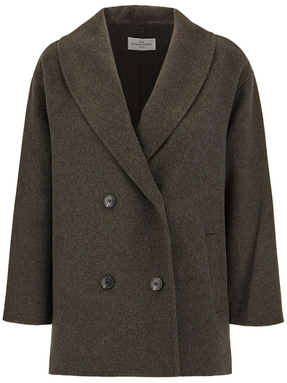 The Dynamis Studio Double-Breasted Brushed Coat
