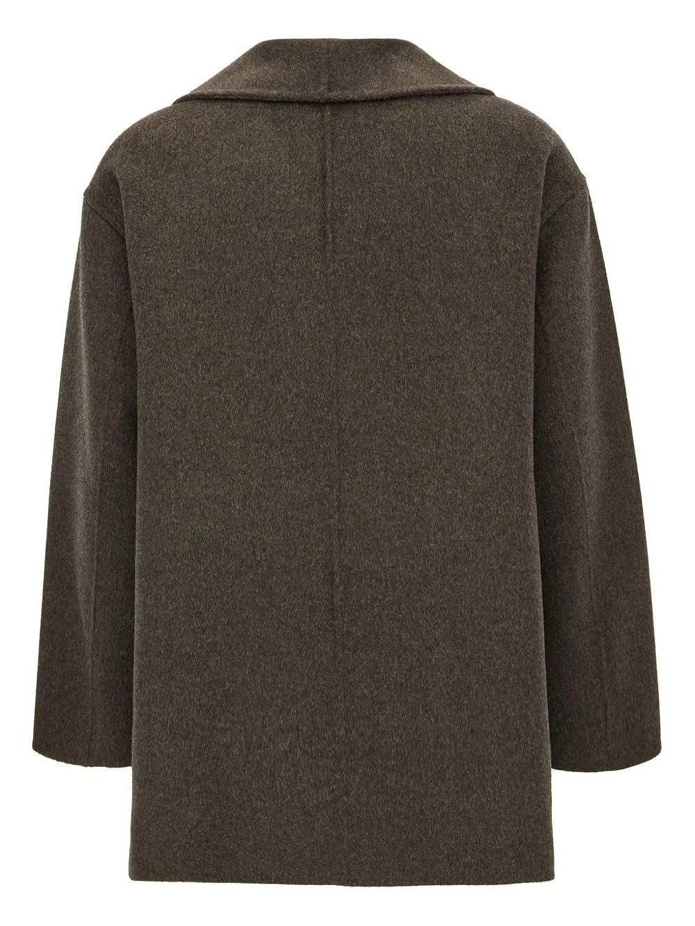 The Dynamis Studio Double-Breasted Brushed Coat