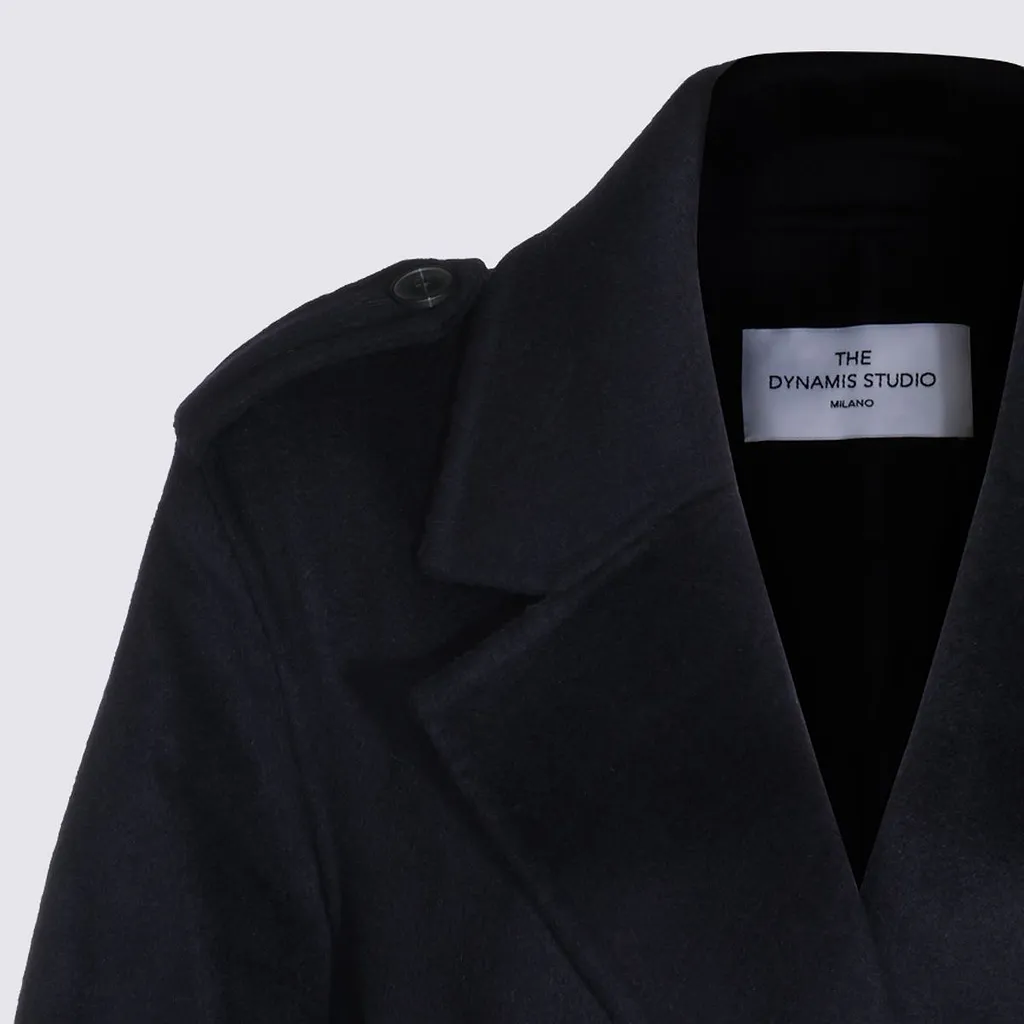 The Dynamis Studio Double-Breasted Belted Coat