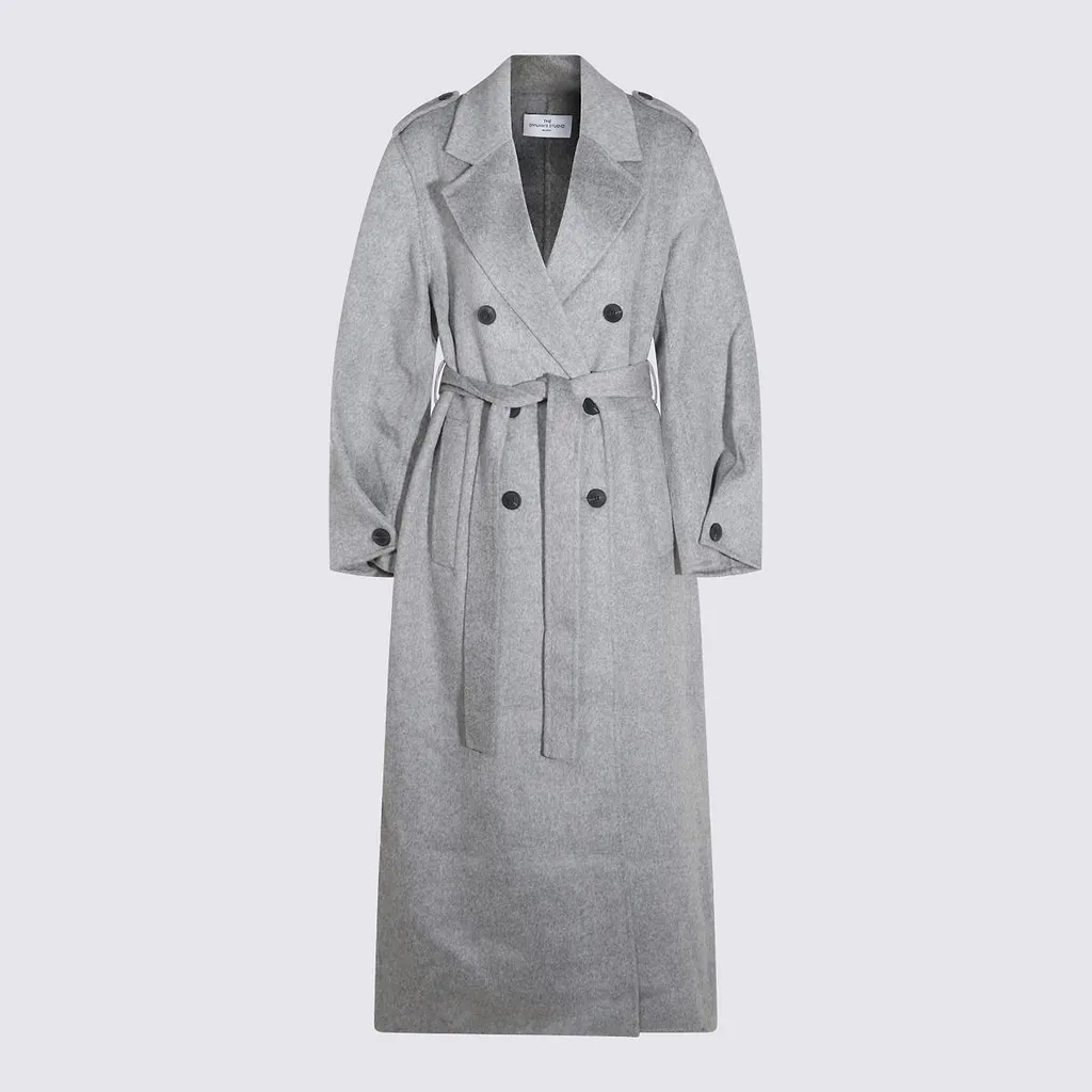 The Dynamis Studio Double-Breasted Belted Coat
