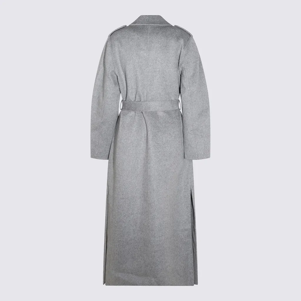 The Dynamis Studio Double-Breasted Belted Coat