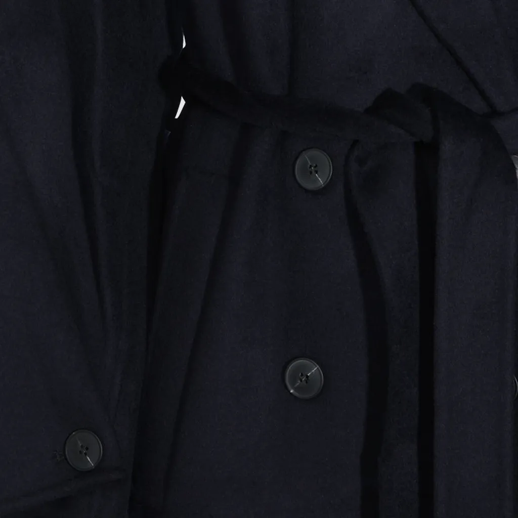 The Dynamis Studio Double-Breasted Belted Coat