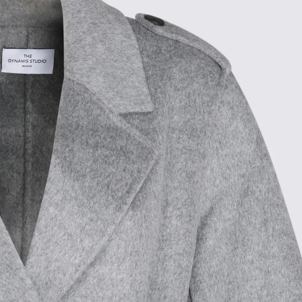 The Dynamis Studio Double-Breasted Belted Coat