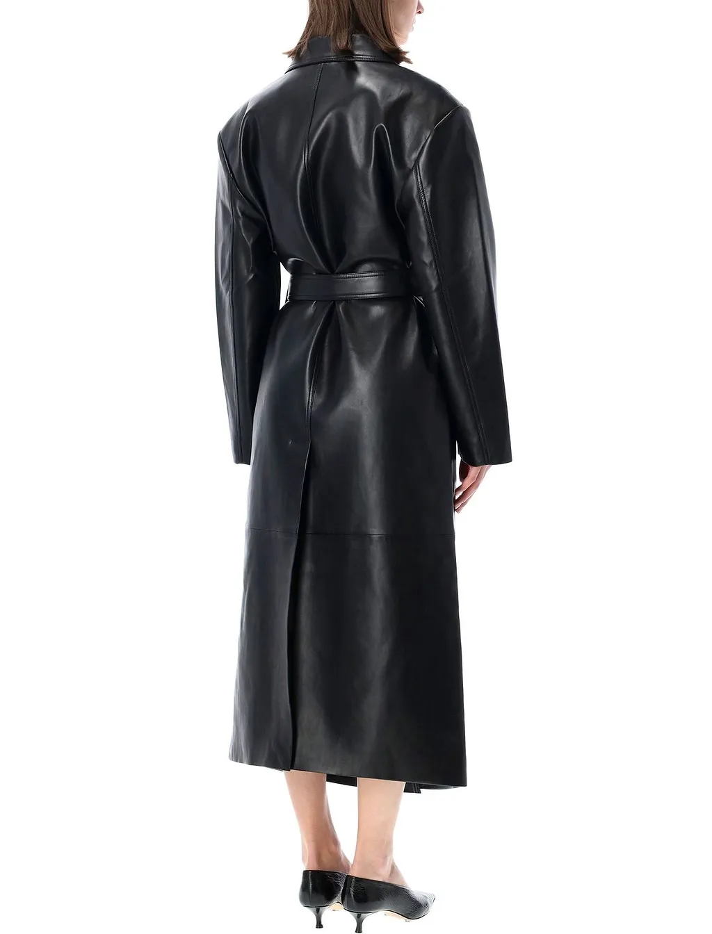 The Frankie Shop Tina Oversized Trench Coat