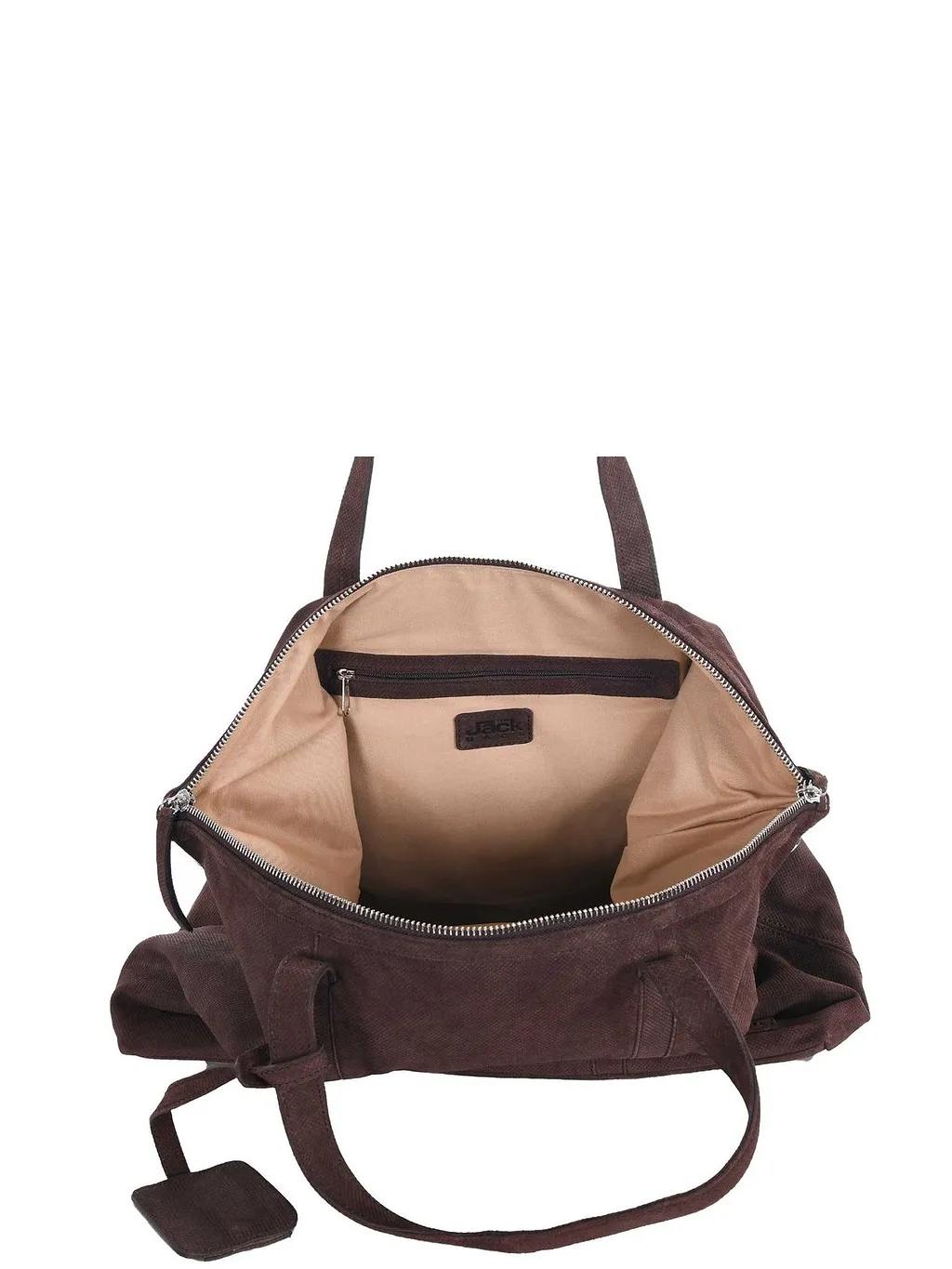 The Jackie Leathers Juandias Zip Tote Bag