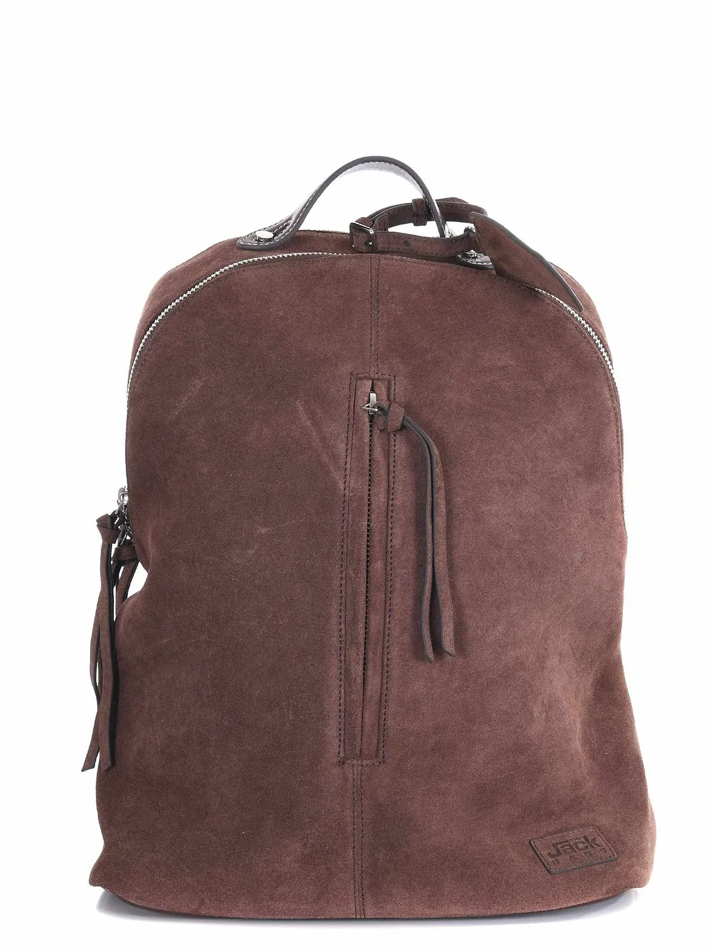 The Jackie Leathers Zip-Top Backpack