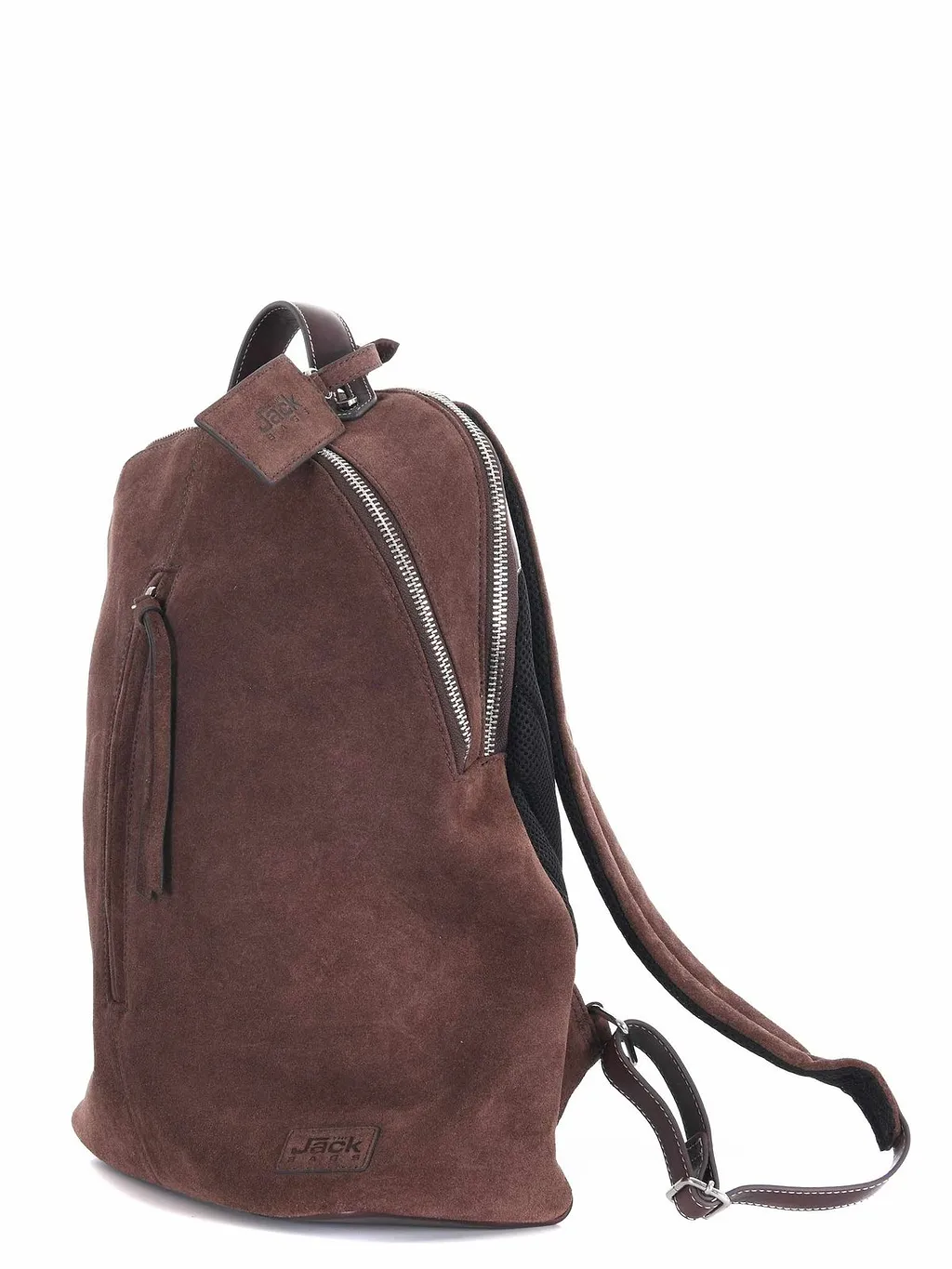The Jackie Leathers Zip-Top Backpack