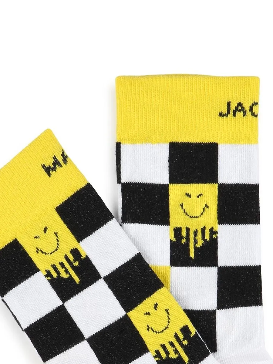 The Marc Jacobs Kids Checkered Crew Socks