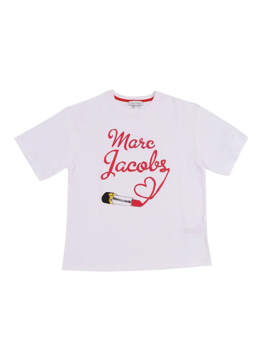 The Marc Jacobs Kids Lipstick Printed Crewneck T-Shirt