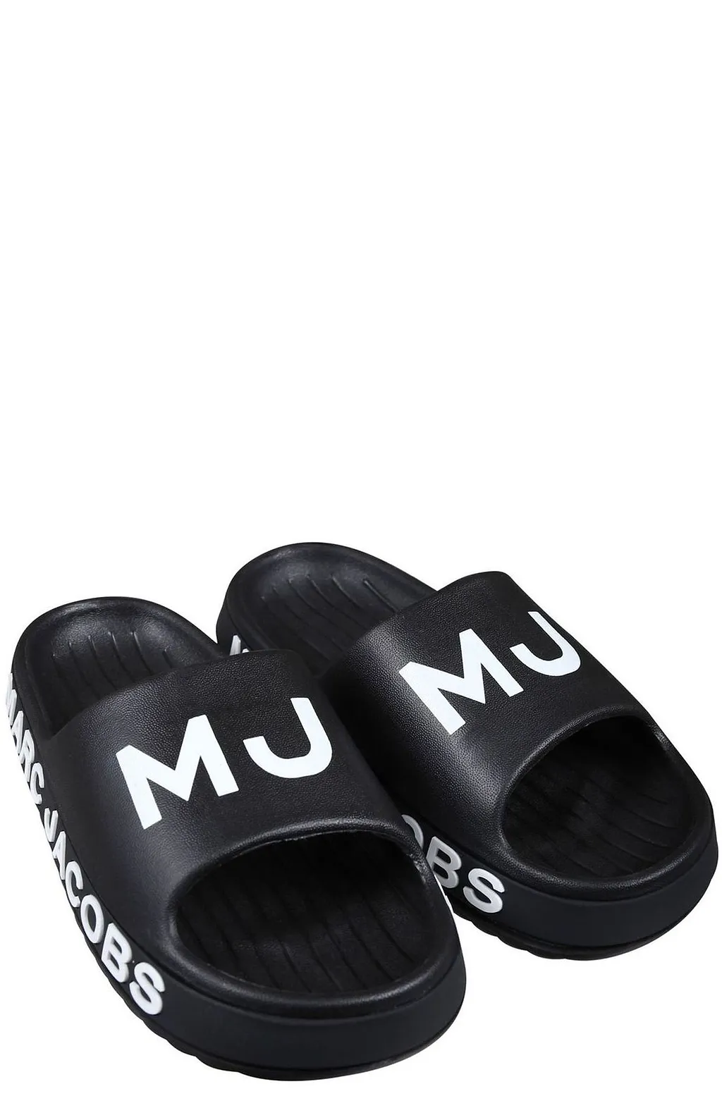 The Marc Jacobs Kids Logo-Printed Slip-On Sandals