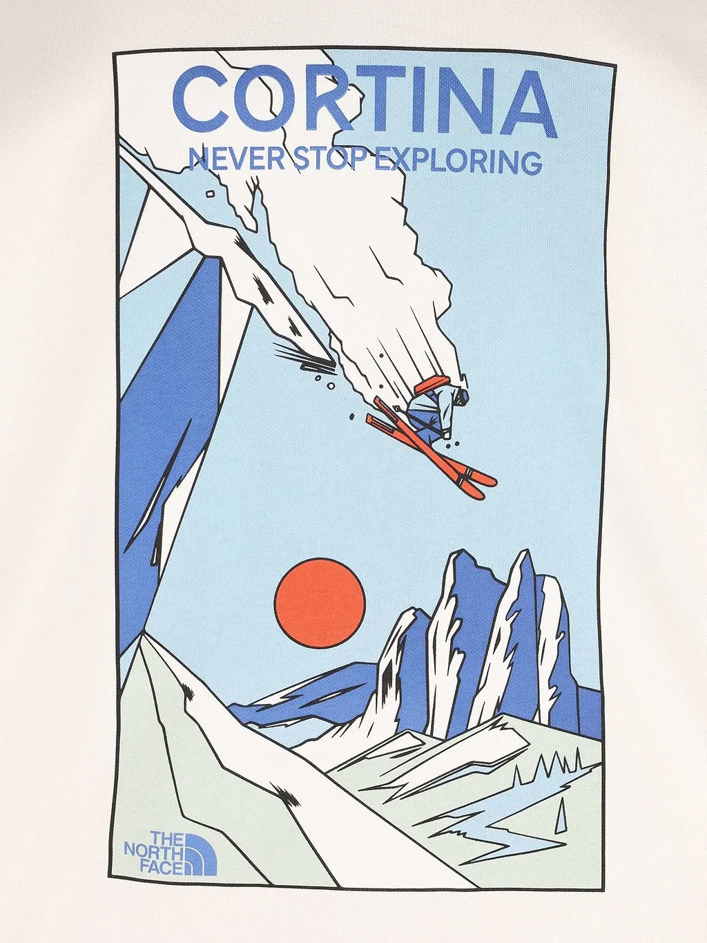 The North Facev Mountain Celebration Relaxed Graphic Hoodie