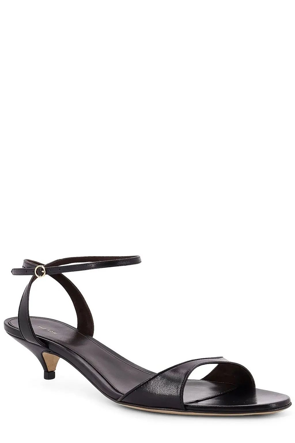 The Row Vika Ankle Strap Kitten Heel Sandals