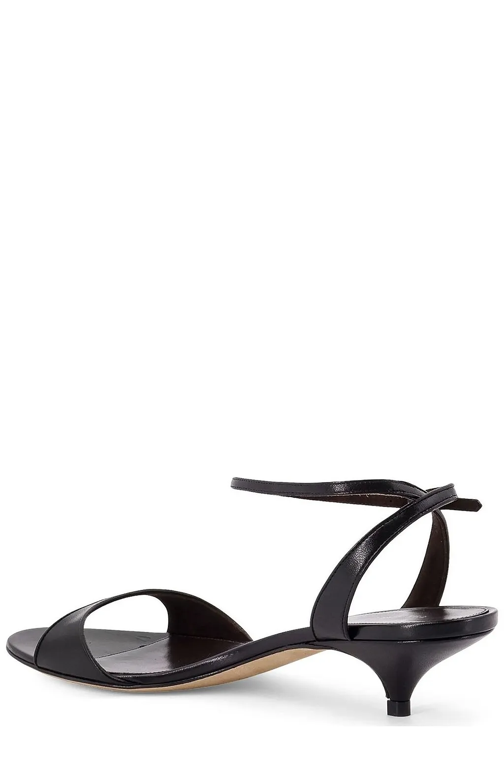 The Row Vika Ankle Strap Kitten Heel Sandals