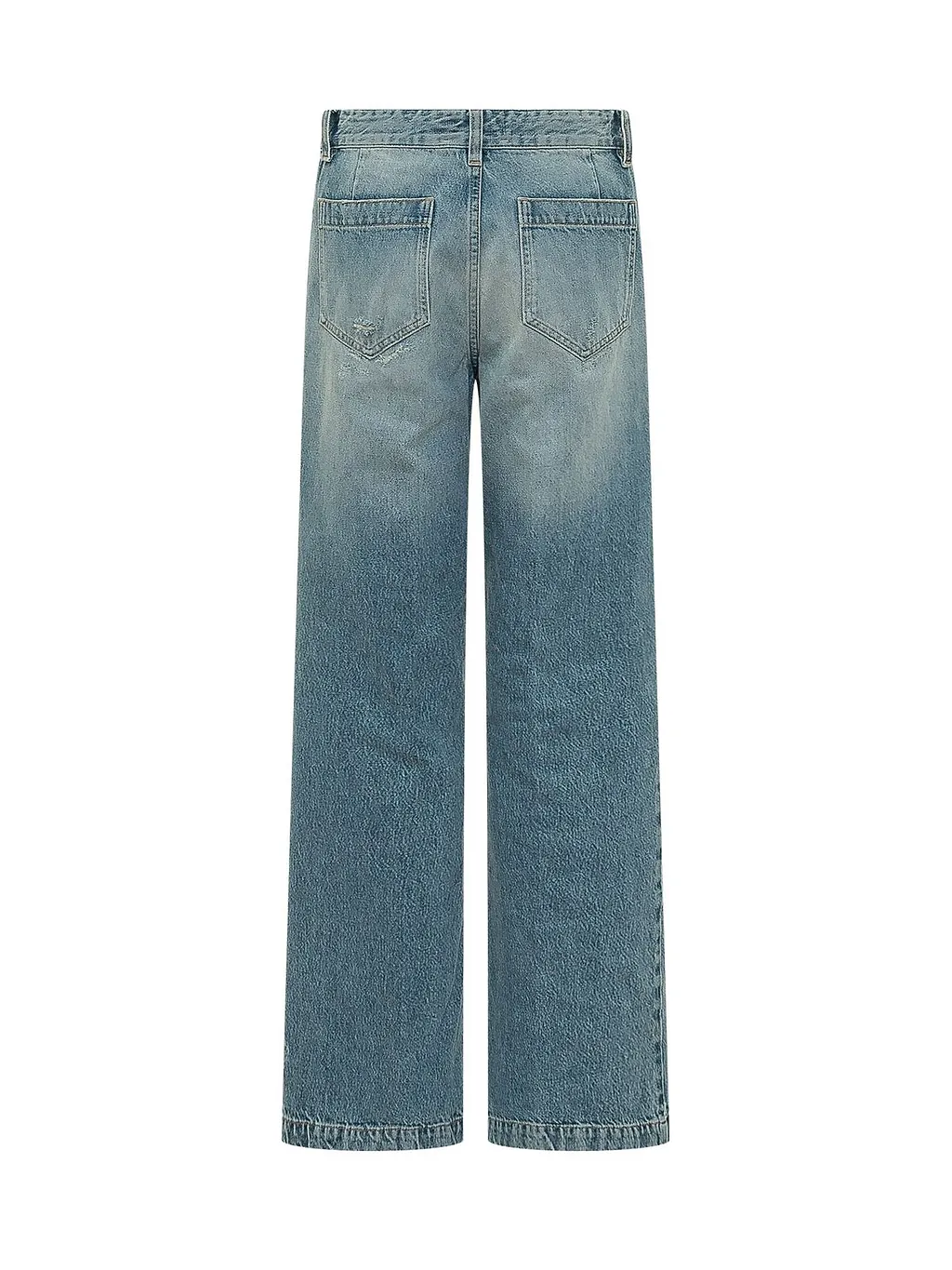 The Seafarer Curt Distressed Straight Jeans