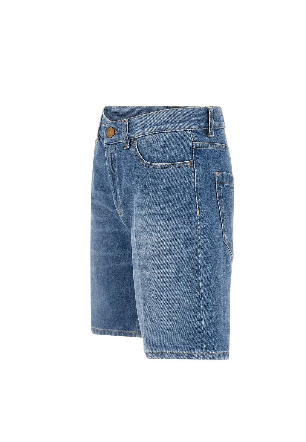 The Seafarer Debby High-Waist Denim Shorts
