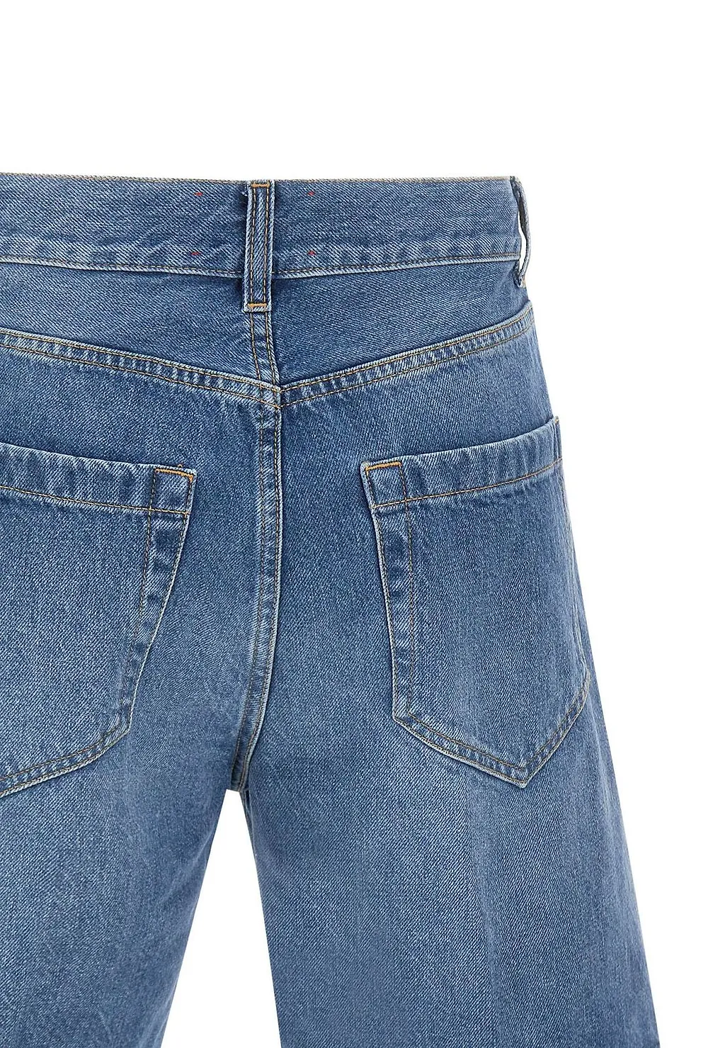 The Seafarer Debby High-Waist Denim Shorts