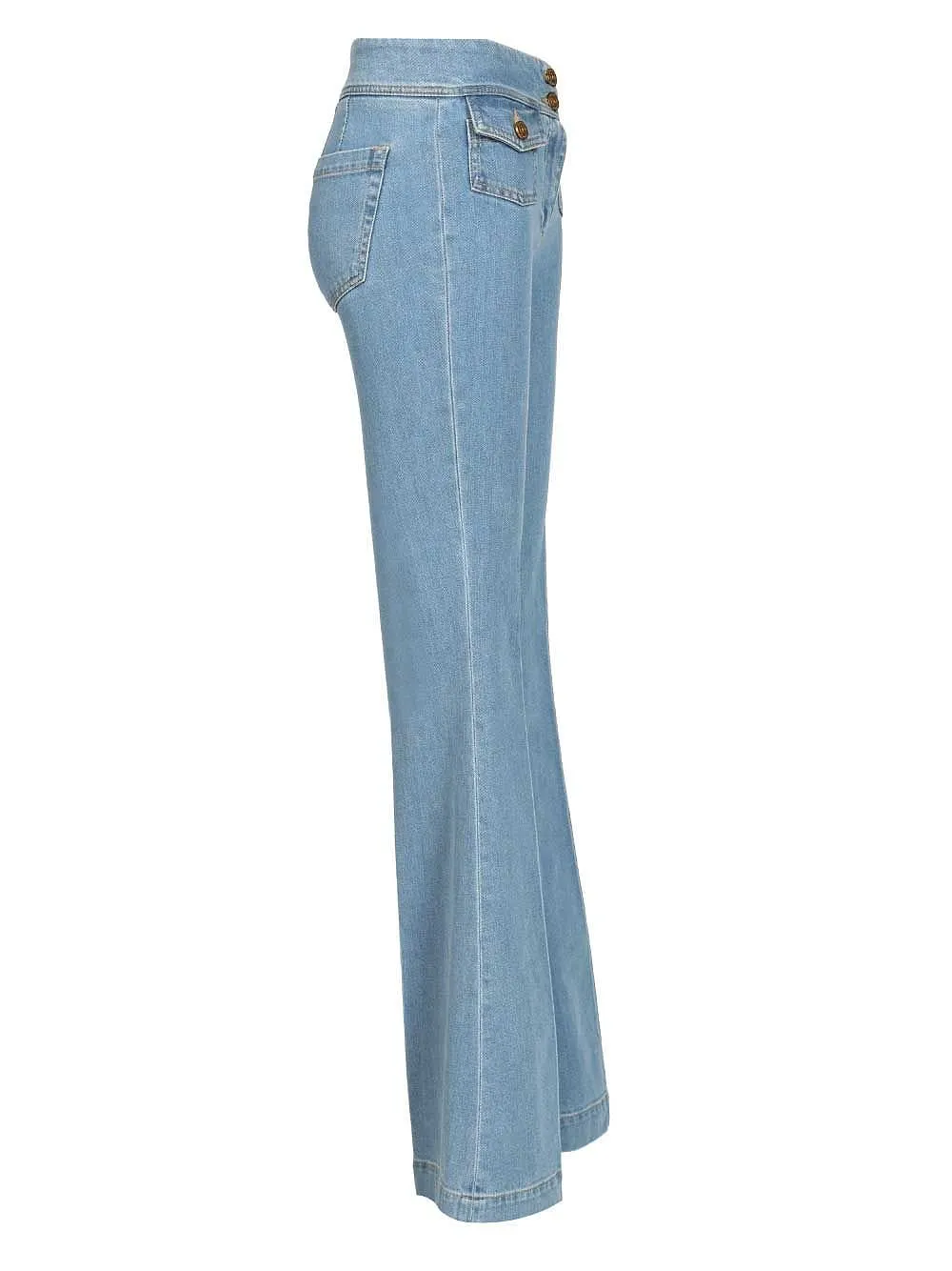 The Seafarer Emi High-Rise Flared Jeans