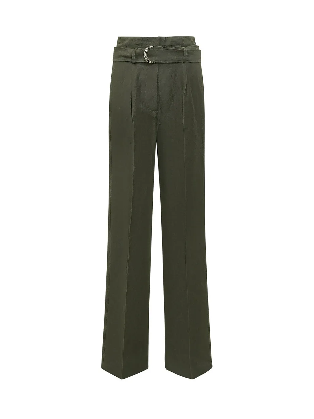 The Seafarer Irony Belted Wide-Leg Pants