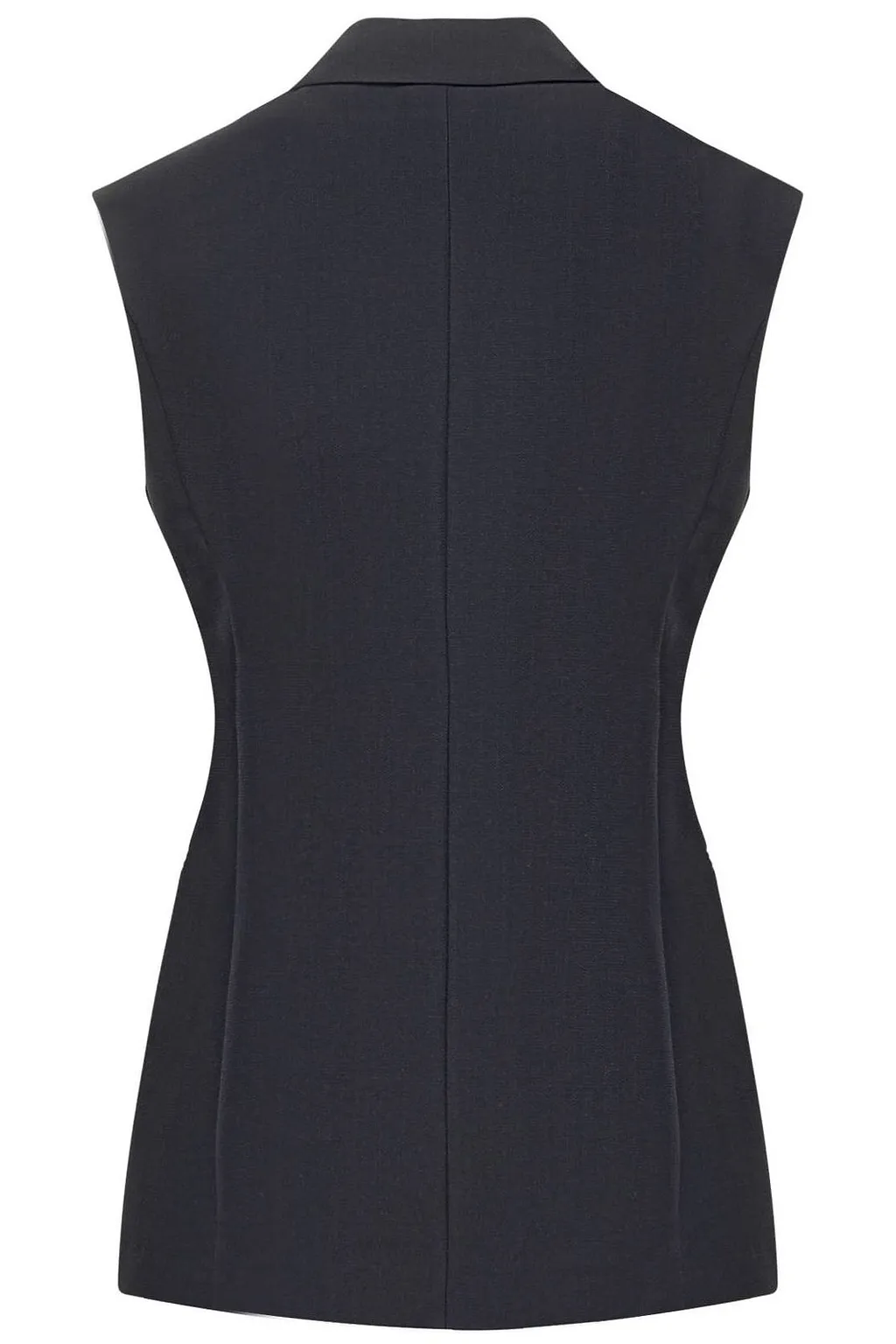 The Seafarer Rope-Tie Sleeveless Blazer