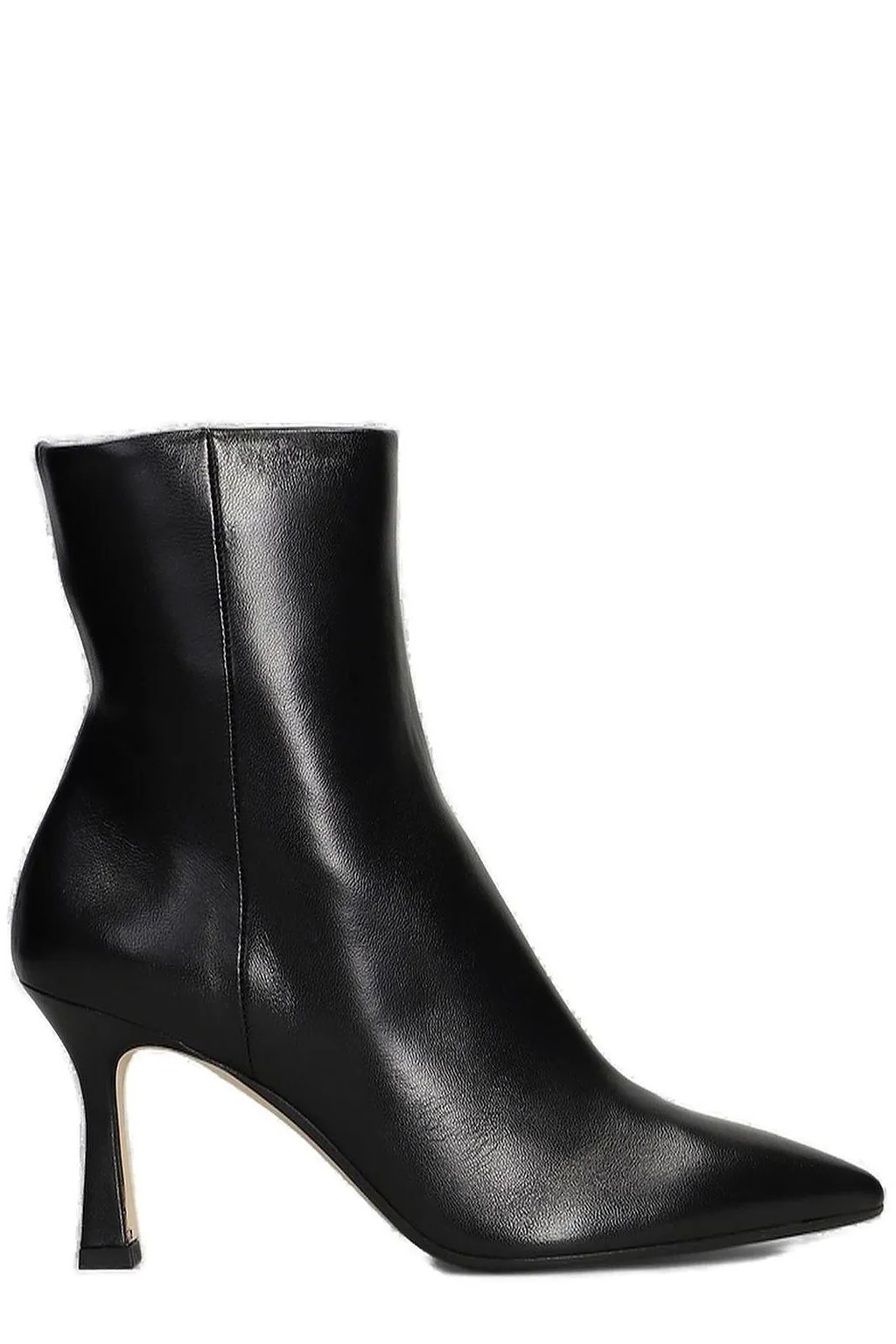The Seller Pointed Toe Zipped Ankle Boots
