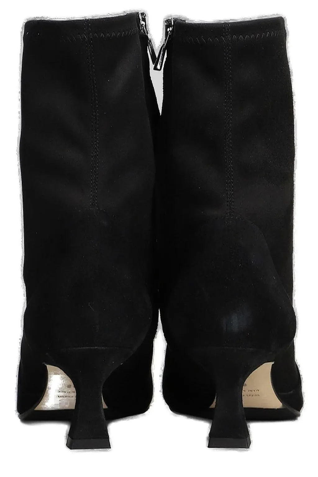 The Seller Pointed Toe Zipped Ankle Boots