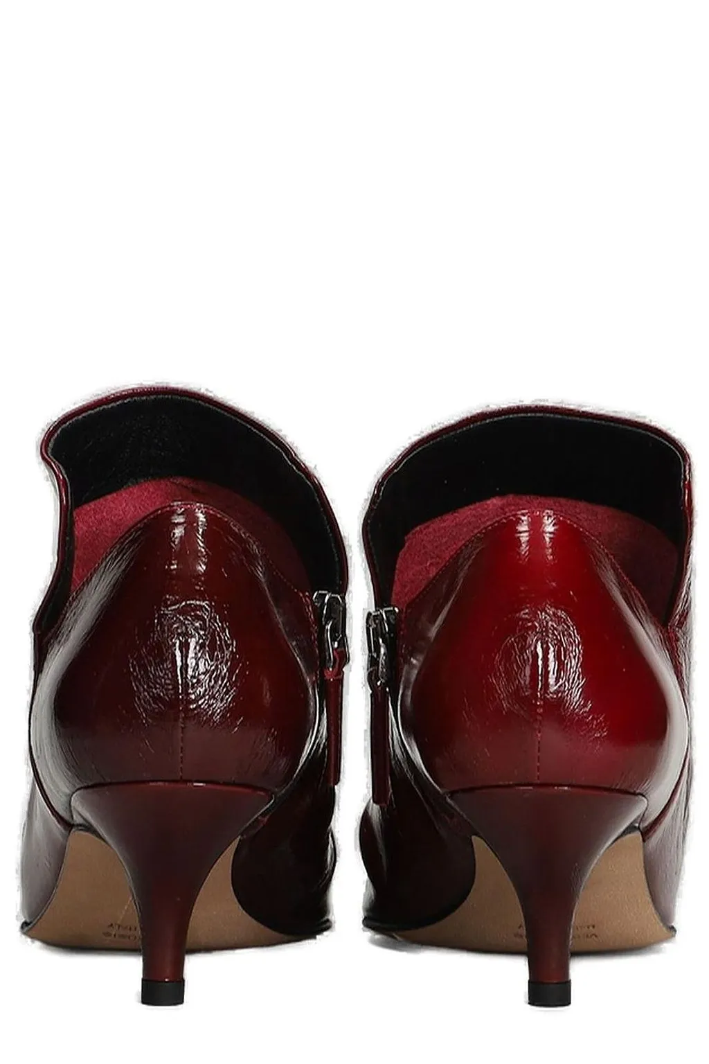 The Seller Ruched Ankle Boots