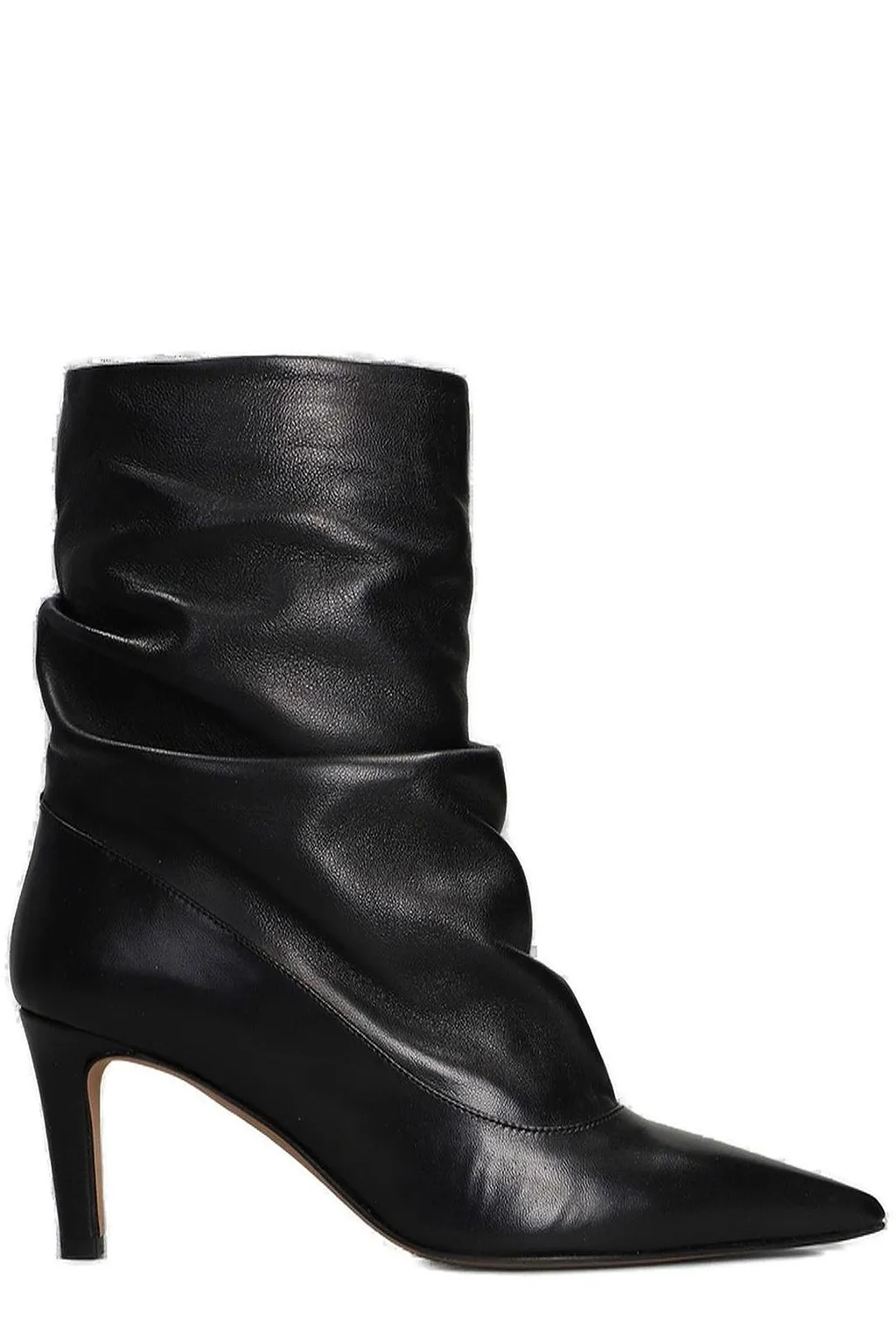 The Seller Slouch-Leg Stiletto Heel Boots