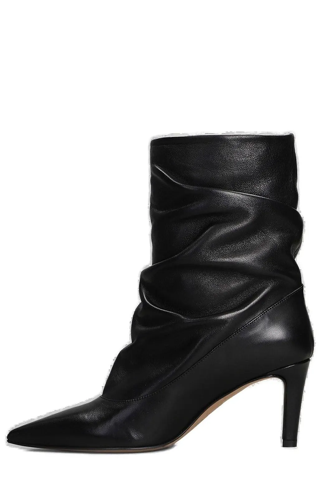 The Seller Slouch-Leg Stiletto Heel Boots
