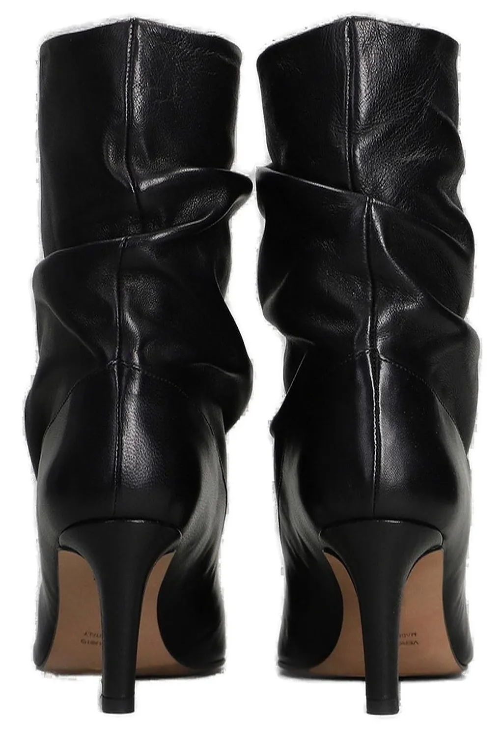 The Seller Slouch-Leg Stiletto Heel Boots