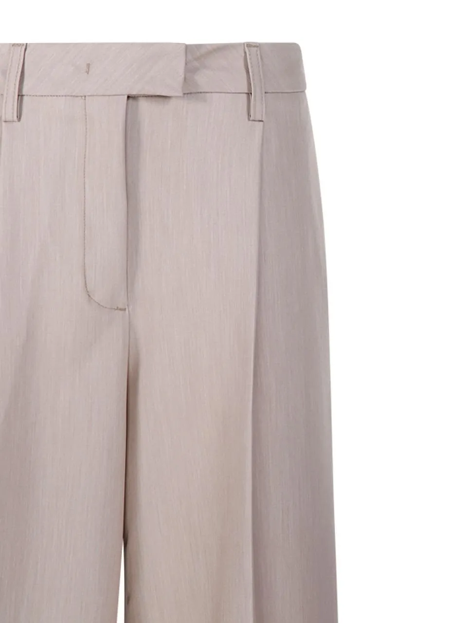 Thelatest Deva Pleated Wide-Leg Pants