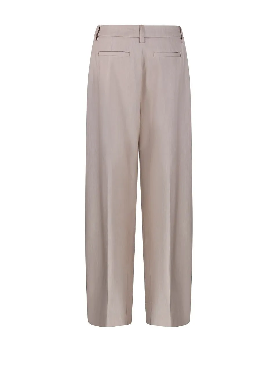 Thelatest Deva Pleated Wide-Leg Pants