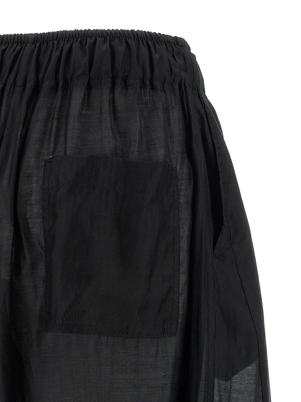 Thelatest Dora Sheer Wide-Leg Pants