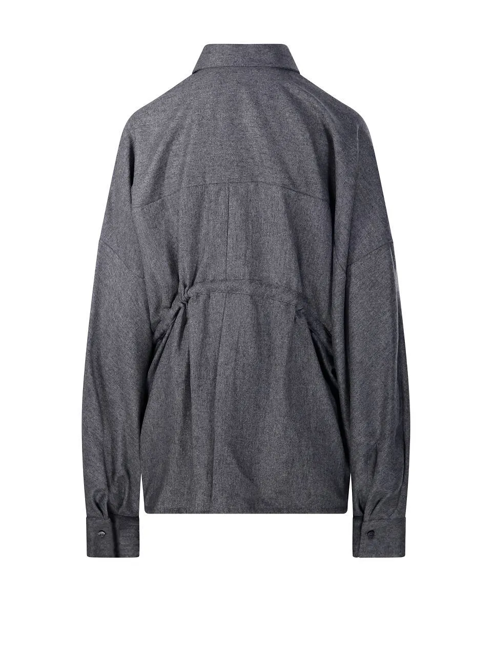 Thelatest Drawstring Front Shirt