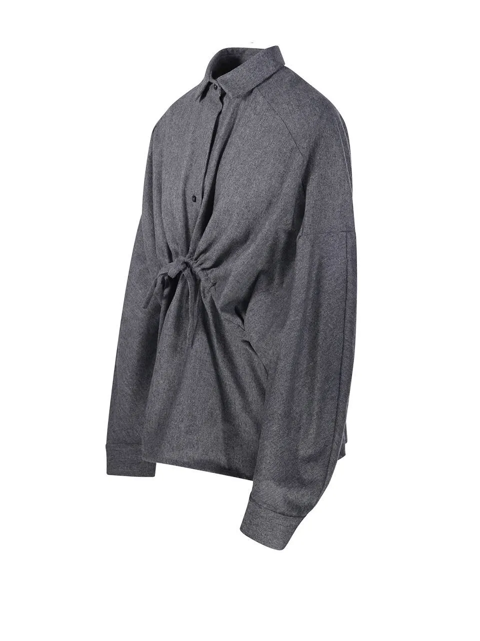 Thelatest Drawstring Front Shirt