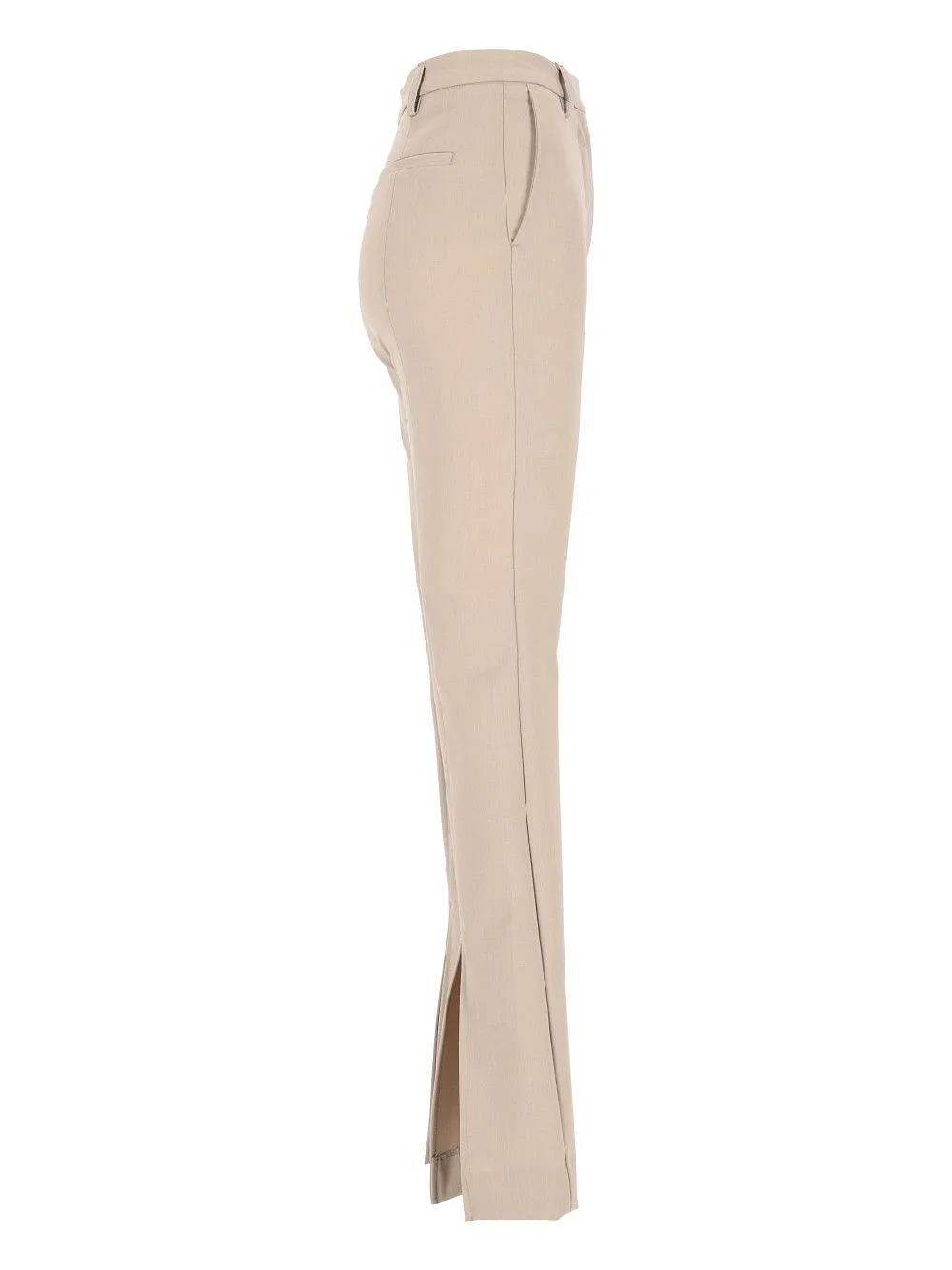 Thelatest Elvira Split-Hem Pants