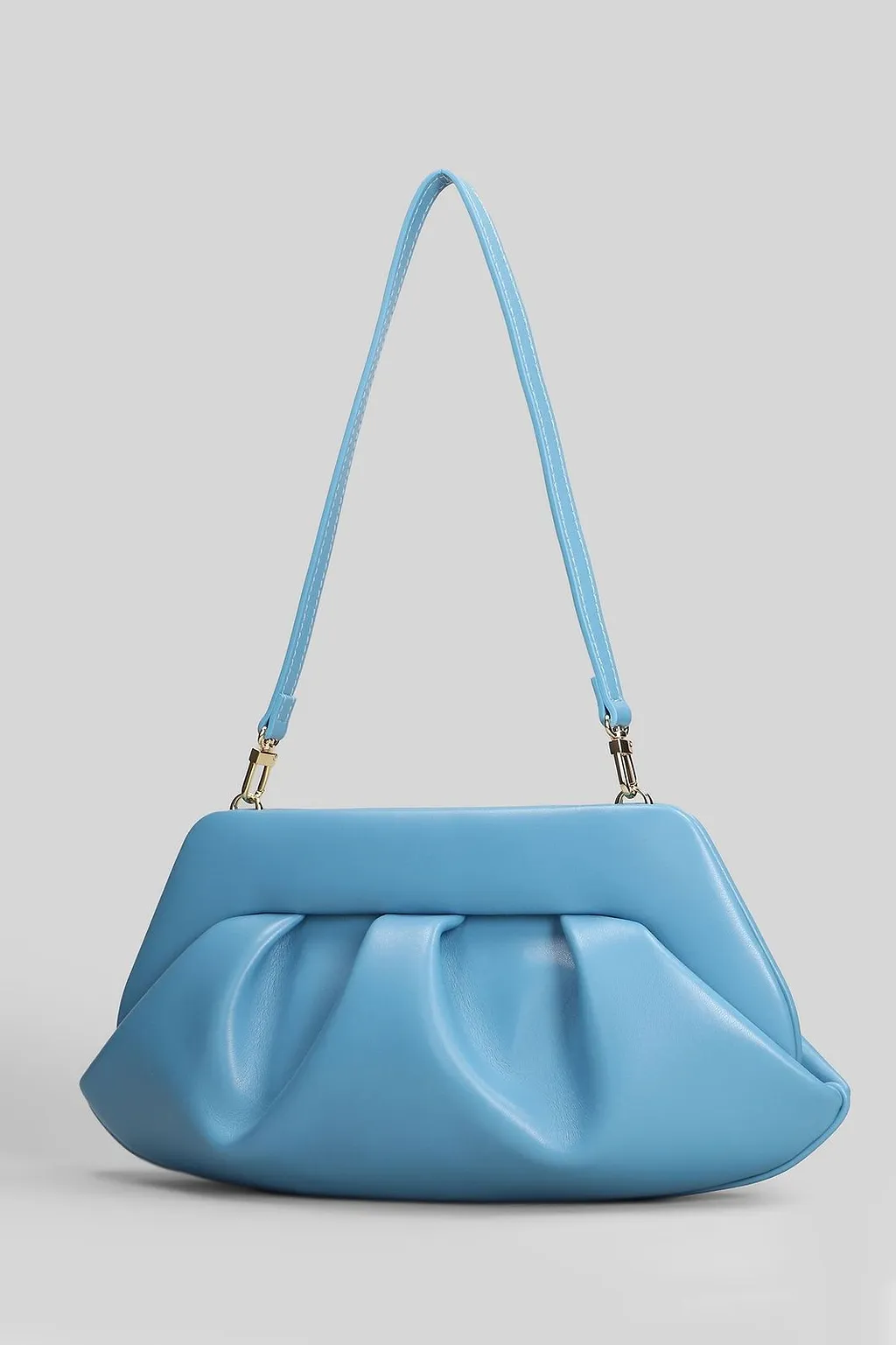 Themoirè Bios Ruched Clutch Bag