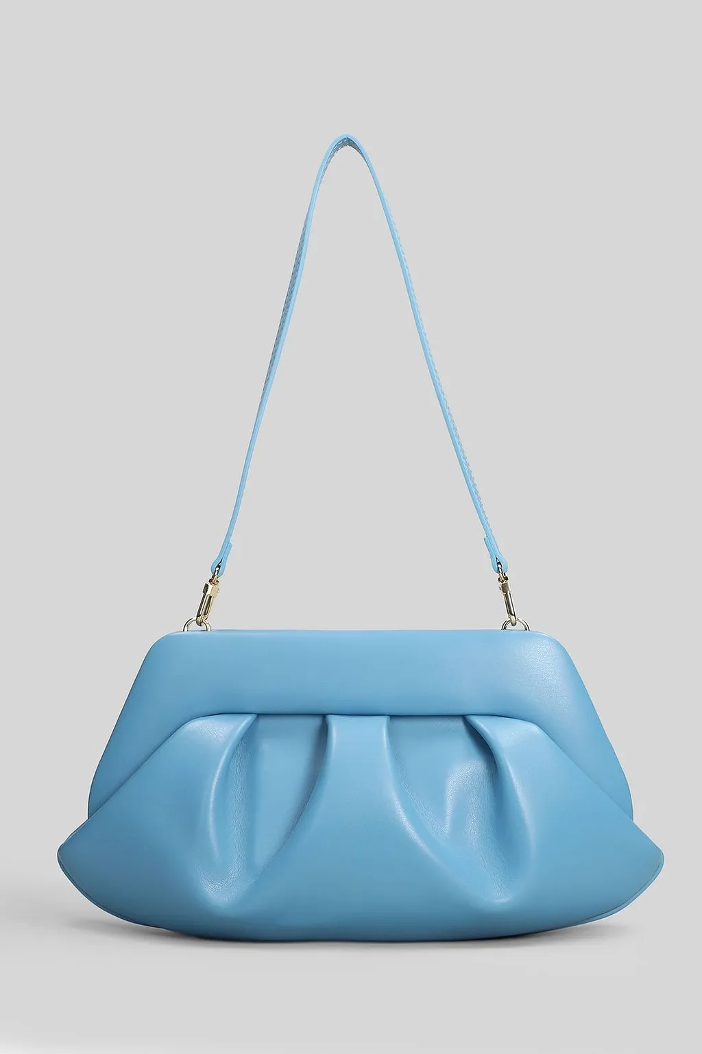 Themoirè Bios Ruched Clutch Bag