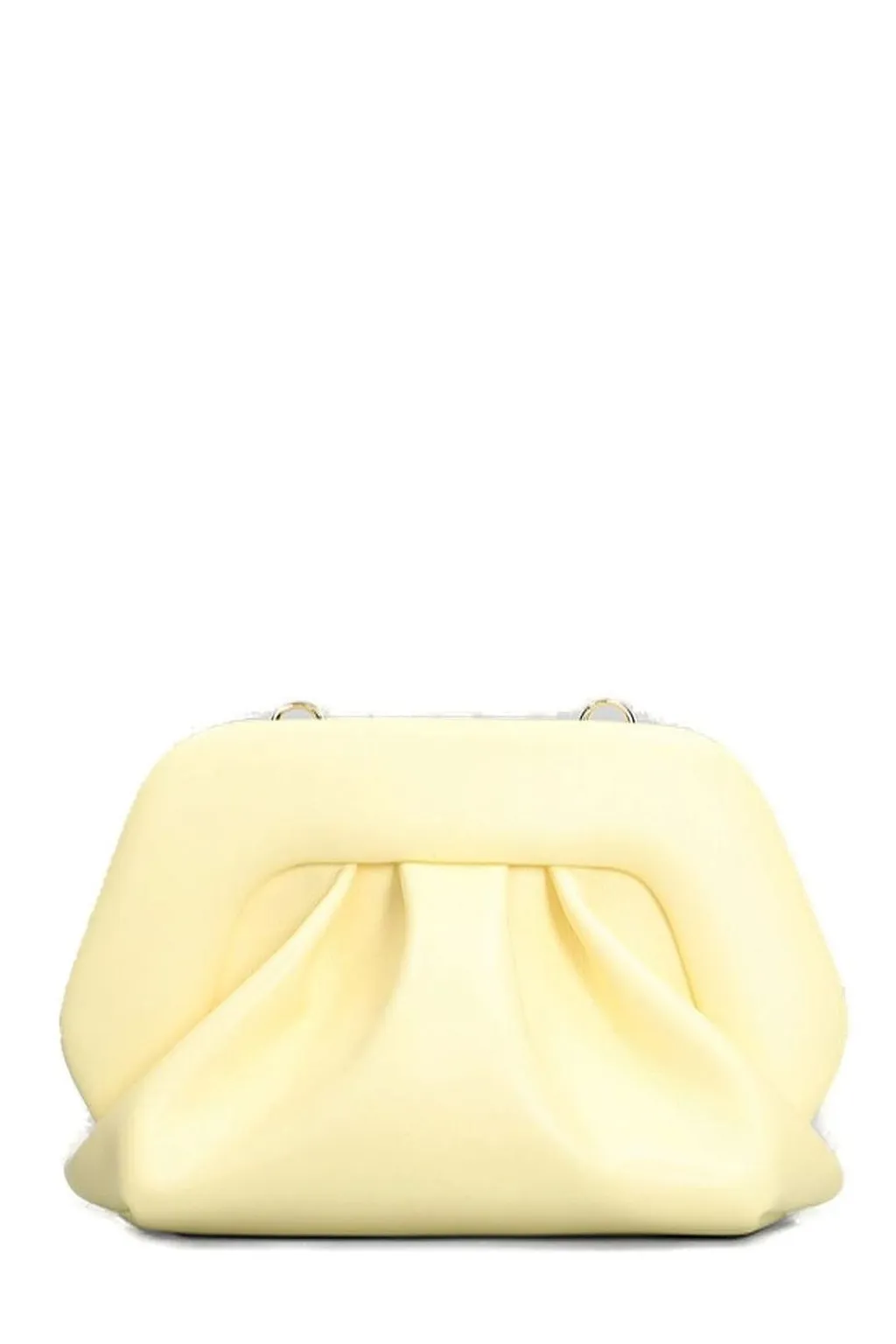 Themoirè Bios Ruched Small Clutch Bag