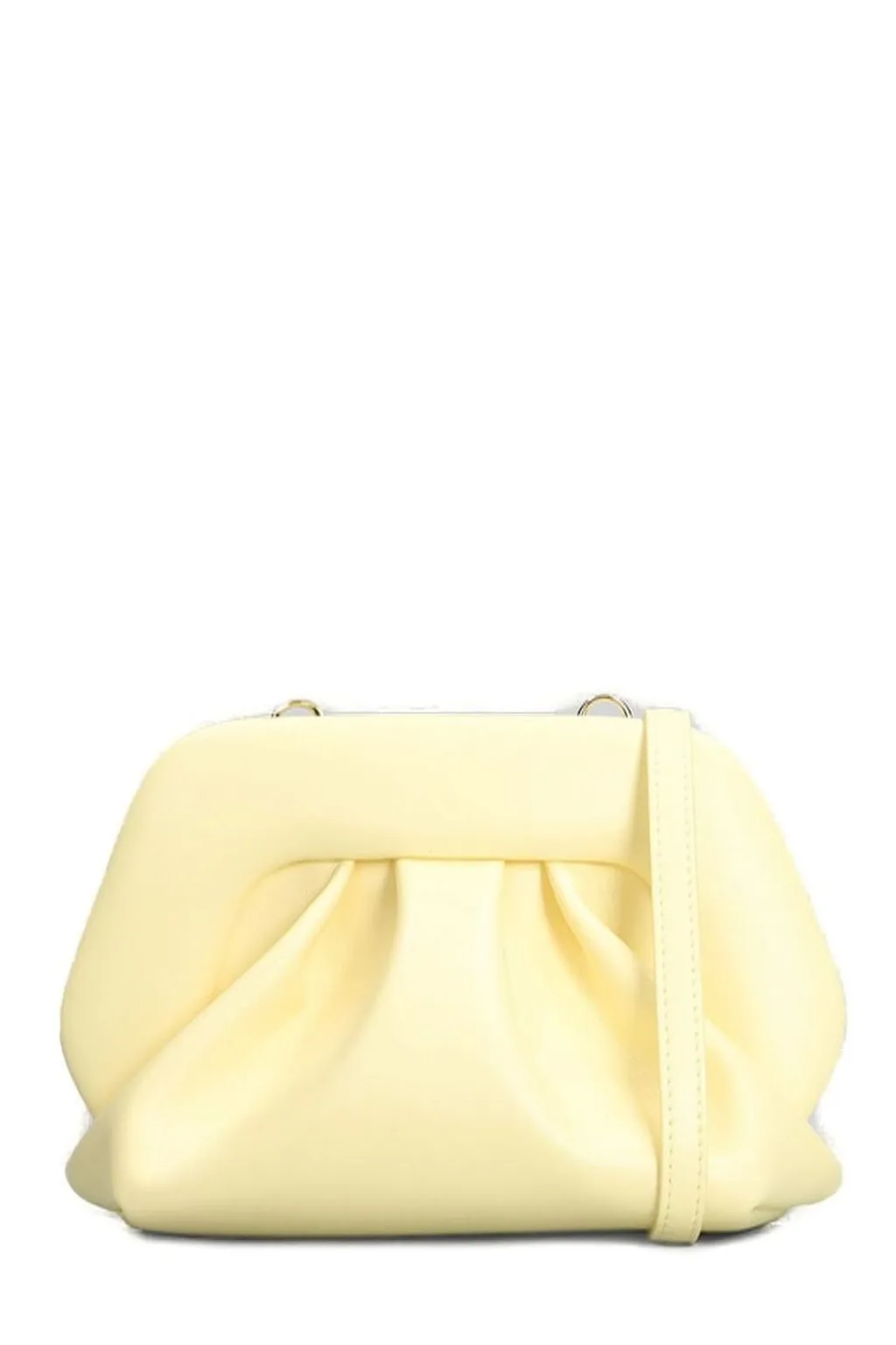 Themoirè Bios Ruched Small Clutch Bag