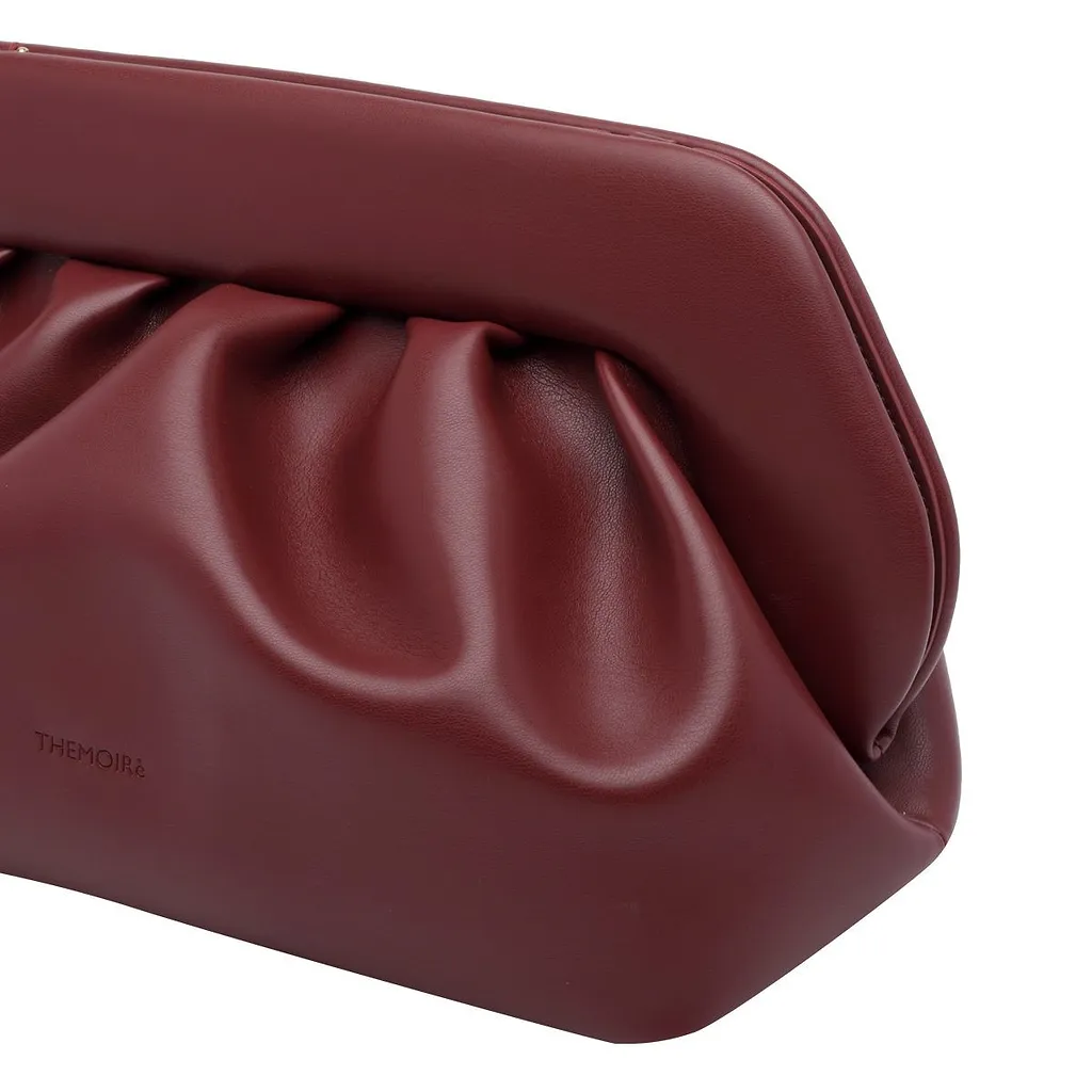 Themoirè Bios Ruched Frame Shoulder Bag