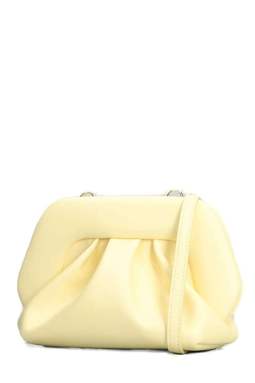 Themoirè Bios Ruched Small Clutch Bag