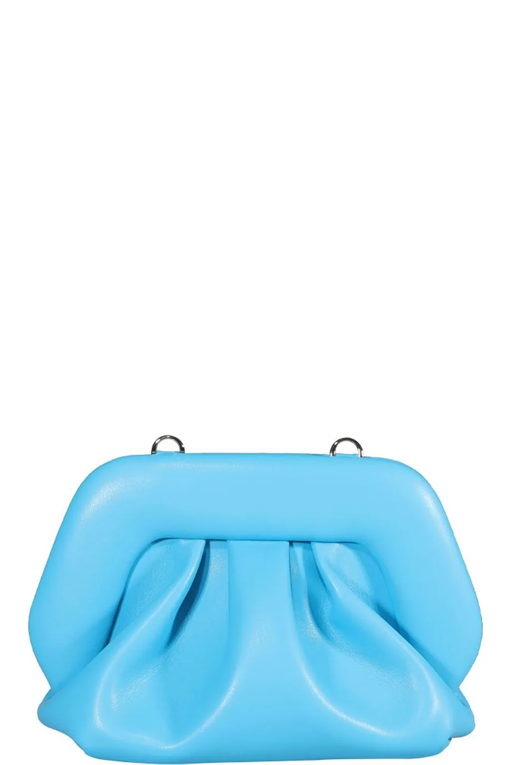 Themoirè Gathered Clutch Bag
