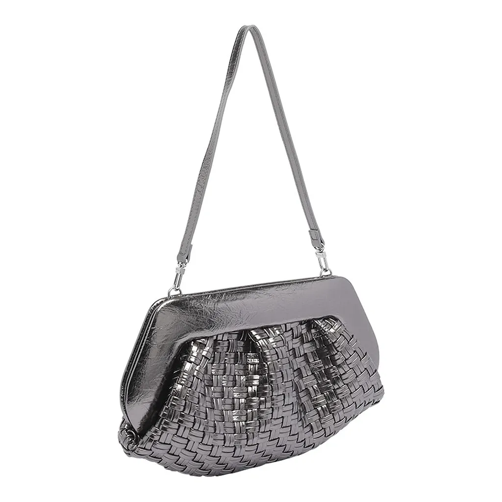 Themoirè Interwovened Shoulder Bag