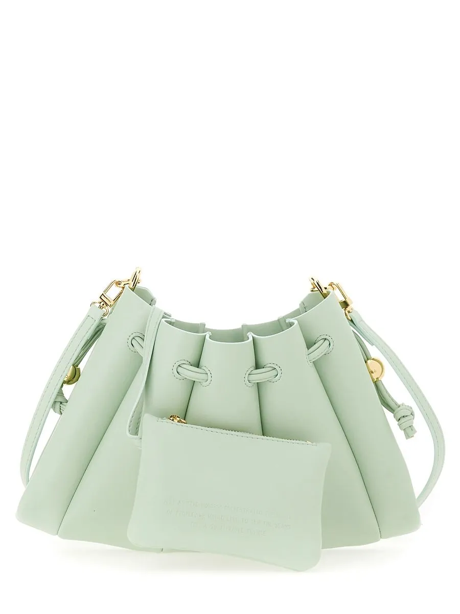 Themoirè Pleated Shoulder Bag