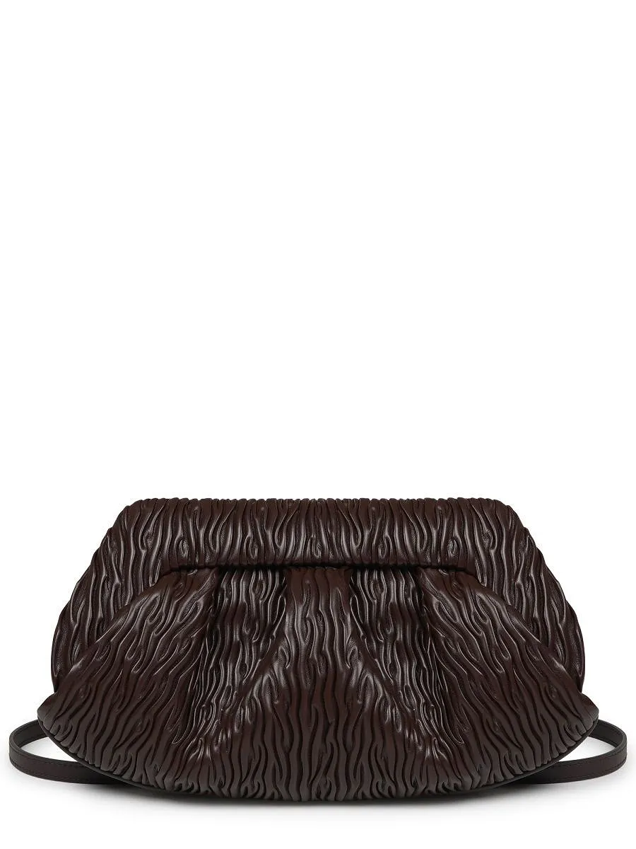 Themoirè Pleated Shoulder Bag