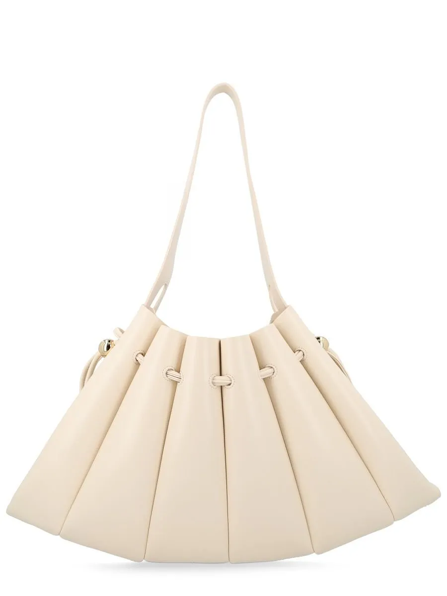 Themoirè Pleated Shoulder Bag