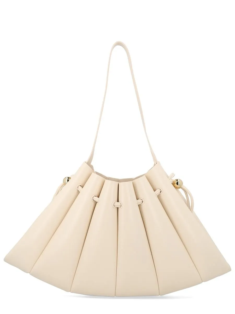 Themoirè Pleated Shoulder Bag